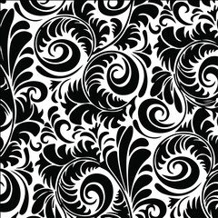 Stock background pattern floral batik vector