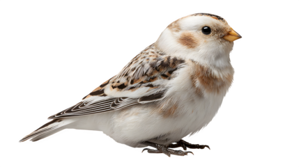 sparrow on a white background