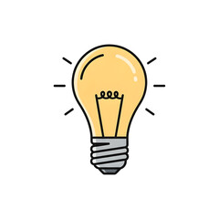 Light Bulb Idea Icon