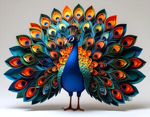Vibrant Paper Quilling Art of Animals and Flowers
