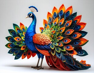 Vibrant Paper Quilling Art of Animals and Flowers