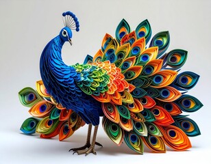 Vibrant Paper Quilling Art of Animals and Flowers