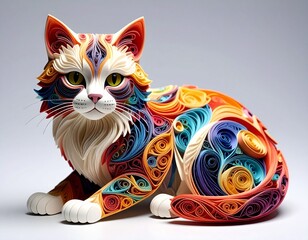 Vibrant Paper Quilling Art of Animals and Flowers