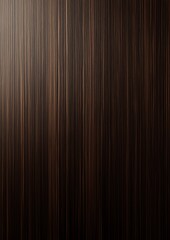 A full-frame background of dark wenge wood with a vertical grain pattern and rich texture