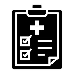 examination Solid icon