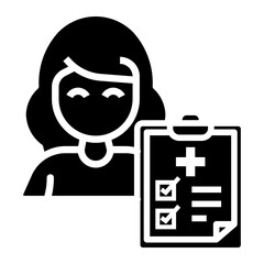 examination Solid icon