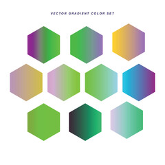 Gradient color set elements