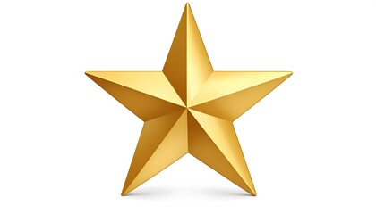 Obraz premium Gold star graphic
