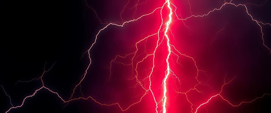 Vibrant, crackling energy bolts against a dark backdrop,  background,  voltage