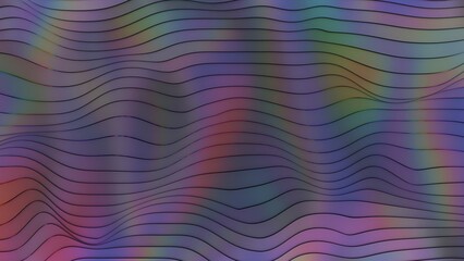 Colorful Wavy Abstract Background