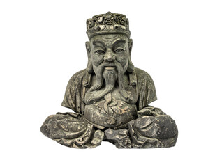 Obraz premium Stone man statue bust