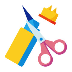 scissors and paper