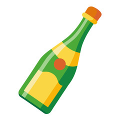 bottle of champagne