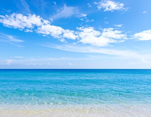 Obraz premium Tranquil beach scene