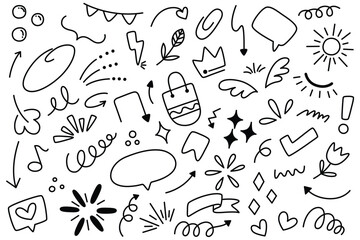 0001-doodle line art