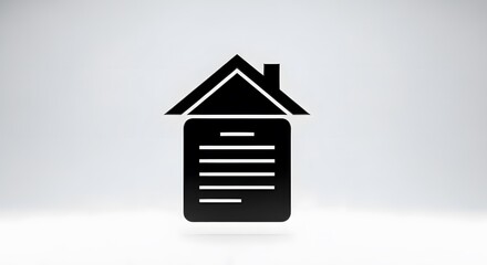 Property Document Icon for Real Estate and Legal Paperwork
