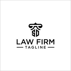 SD law logo design inspiration