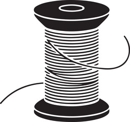 Illustration of thread on spool