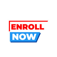 Enroll now png, student registration symbol, instant admission button, quick study design, blue colour graphic