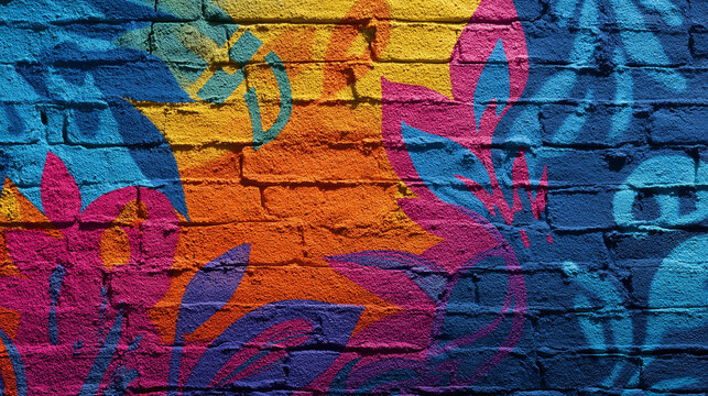 graffiti on the wall