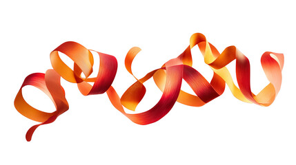 Complex, colorful protein ribbon