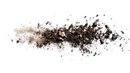 Abstract earth explosion