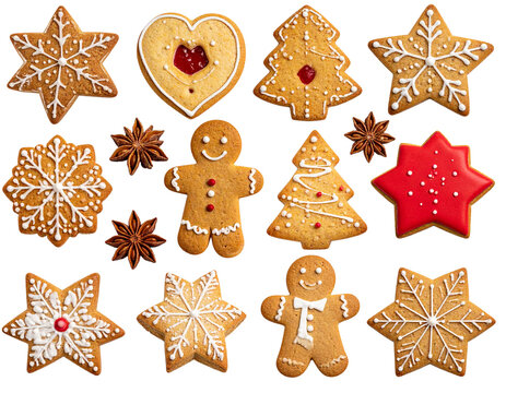 gingerbread cookies collection