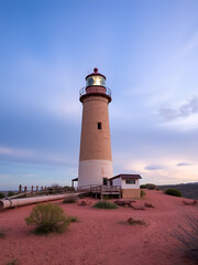 The Lighthouse at Palo Duro Canyon State Park in Texas