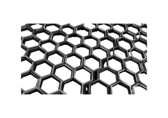Graphene lattice-inspired seamless background, monochrome minima