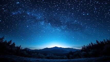Fototapeta premium starry night sky