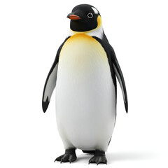 Fototapeta premium Charming emperor penguin standing tall, perfect for wildlife projects