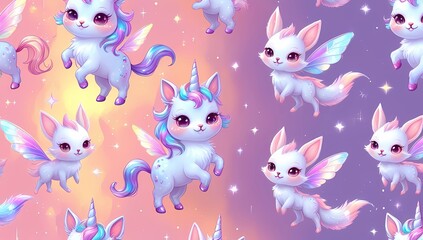 seamless pattern with birds