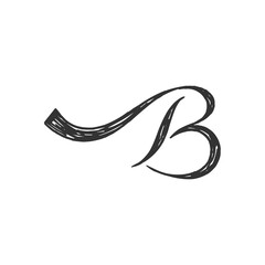 Modern Letter B Logo Design | Stylish Alphabet B Vector Branding
