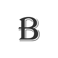Modern Letter B Logo Design | Stylish Alphabet B Vector Branding
