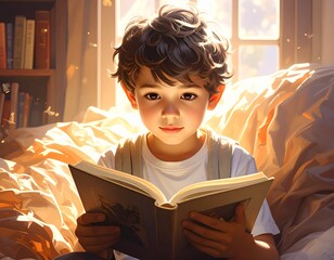 才能を開花させる子供のイメージ