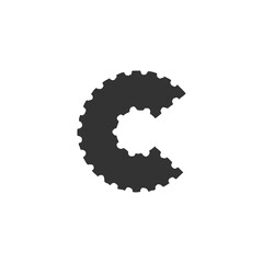 Fototapeta premium Modern Letter C Logo Design | Stylish Alphabet C Vector Branding 