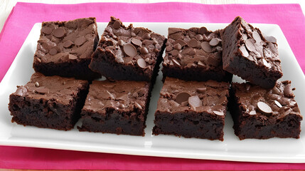 Delicious chocolate zucchini brownies