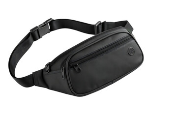 black blank fanny pack stylish essentials
