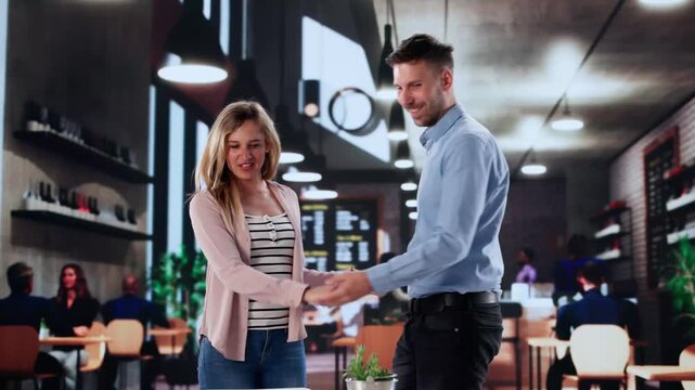 Couple Dating And Meeting