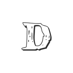 Modern Letter D Logo Design | Stylish Alphabet D Vector Branding
