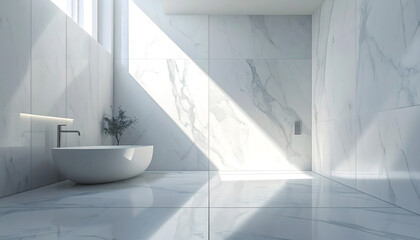 Minimalist Carrara White Matte Finish