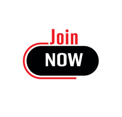 join now text information sign	
