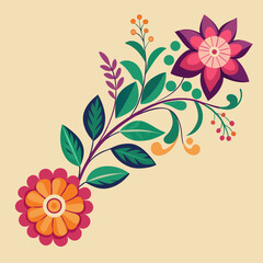 abstract floral background