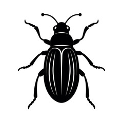 Flea Beetle Agriculture Pest Icon  