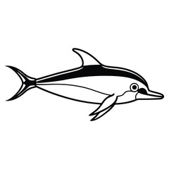 Playful Dolphin Jumping Above Ocean Water