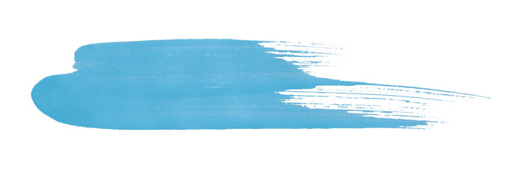 light blue watercolor background. Artistic hand paint. Isolated on transparent background.