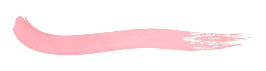 pink watercolor background. Artistic hand paint. Isolated on transparent background.