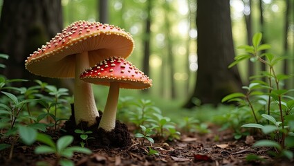 fly agaric mushroom
