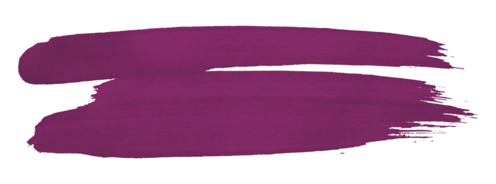 purple watercolor background. Artistic hand paint. Isolated on transparent background.