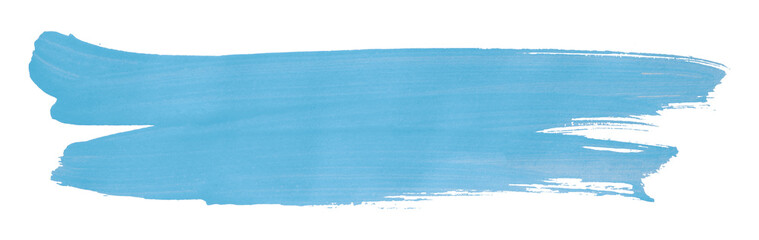 Abstract light blue watercolor background. Hand drawn artistic style. Isolated on transparent background.